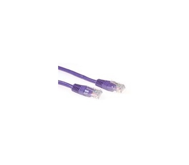 Advanced Cable Technology CAT6 UTP patchkabel paars Lengte: 5.00 m