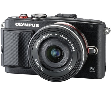 Olympus PEN E-PL6 + ZUIKO DIGITAL 14-42mm ED + 8GB FlashAir SD Zwart