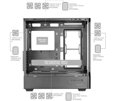 Mars Gaming MCLCDPRO