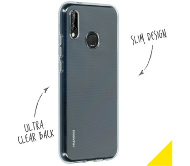 Accezz Clear Backcover Huawei P20 Lite (P20 Lite) Transparant