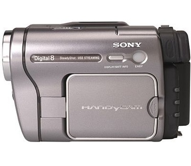 Sony DCR-TRV285E (0.38MP, 20x zoom, 42-840mm, f/1.6, Hi8)