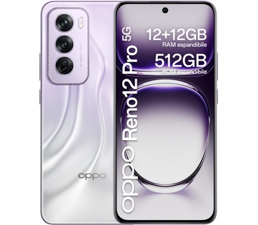OPPO Reno12 Pro, 12GB ram, 512GB opslag Zilver