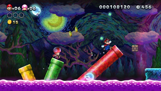New Super Mario Bros. U Deluxe, Switch