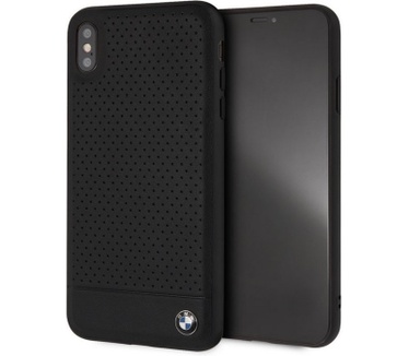 BMW Signature Smooth HardCase Apple iPhone XS Max (6.5'') - Zwart  Zwart