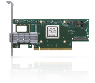 Nvidia MCX653105A-HDAT-SP ConnectX-6 VPI Adapter Card HDR InfiniBand and 200GbE Single-Port QSFP56 PCIe 4.0 x16 Tall Bracket (-SP indicates Single Pack)