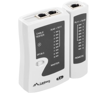 Lanberg KIT DE HERRAMIENTAS PARA REDES NT-0301 - TESTER - PELACABLES - CRIMPADORA - HERRAMIENTA DE I
