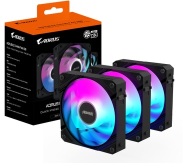 Gigabyte AORUS EZ CHAIN FAN 120 (3-Pack)