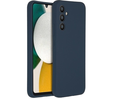 Accezz Liquid Silicone Backcover Samsung Galaxy A34 (5G) - Donkerblauw