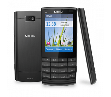 Nokia X3-02.5 Zwart