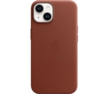 Apple iPhone Leren hoesje met MagSafe voor iPhone 14 Plus - Omber Bruin