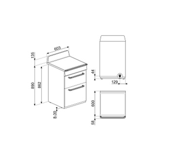 Smeg TR62IBL2