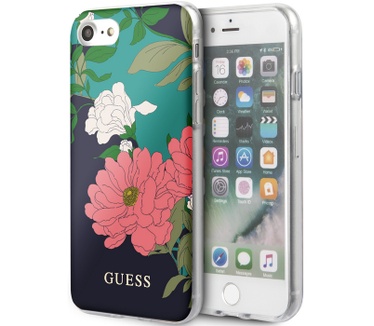Guess Shiny Flower Hard Case - iPhone 7/8/SE (2020) - Design N.1  Multi-color