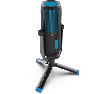 JLab Audio TalkPRO - USB Microfoon - Professionele Streaming, Gaming, Podscasts & vlogs - 192 kHz - 4 directionele opnamepatronen - 3 condensatoren