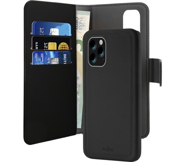 Puro IPCX6119BOOKC3BLK (IPHONE 11) Zwart