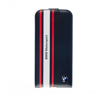 BMW Flip Case hoesje voor de iPhone 6 / 6S - Blauw Zwart