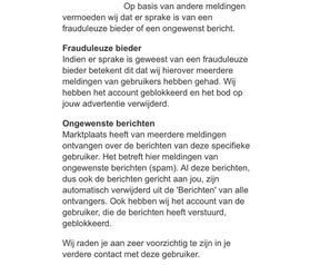 Marktplaats storing 15-04-2020