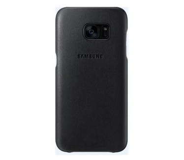 Samsung Galaxy S7 edge Leather Cover - EF-VG935LB - Black