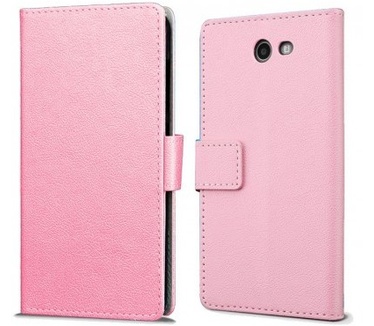 qMust Samsung Galaxy J7 (2017) Wallet Hoesje Roze
