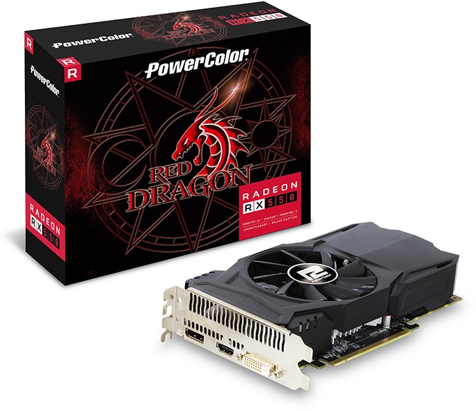 Powercolor Red Dragon Radeon RX 550 2GB GDDR5 kopen? - Prijzen - Tweakers