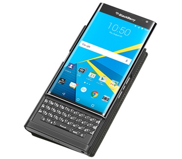 BlackBerry Priv Leather Smart Flip Case Black (ACC-62173-001)