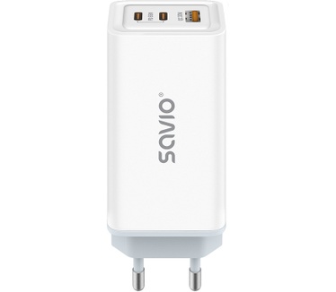 Savio LA-07 adowarka Sieciowa GaN 65W Biaa