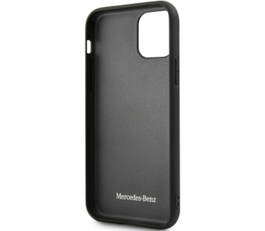 Mercedes-Benz New Bow Hard Case - Apple iPhone 11 (6.1") - Blauw Blauw
