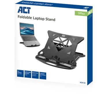 ACT Laptopstandaard, inklapbaar, hoogte verstelbaar in 7 standen