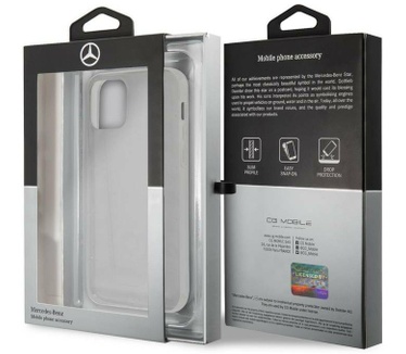 Mercedes-Benz Iridescent TPU Case - iPhone 12 Mini (5.4") - Transparant Transparant