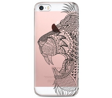 Just in Case iPhone 5/5S/SE Hoesje Leeuw Mandala