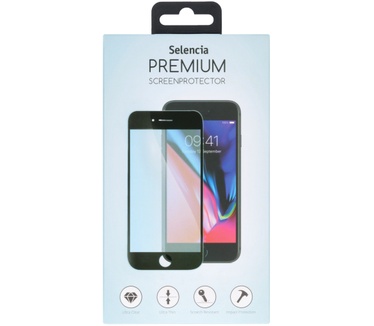 Selencia Gehard Glas Premium Screenprotector Oppo Reno3 / A91 Zwart