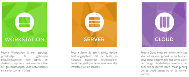 Fedora workstation server cloud