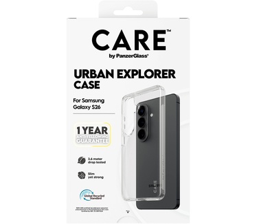 PanzerGlass CARE™ by PanzerGlass® Urban Explorer Case Transparent Samsung Galaxy S26