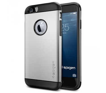 Spigen Case Slim Armor Apple iPhone 6 SGP10958 (Satin Silver) voor iPhone 6