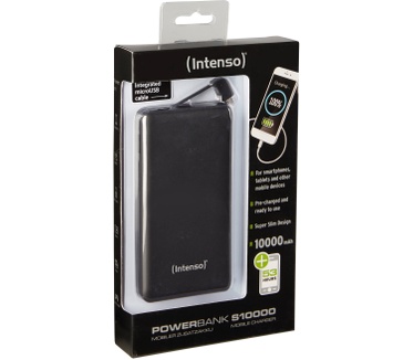 Intenso Slim Powerbank S10000 Zwart