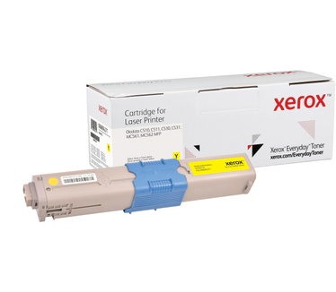 Xerox Everyday Geel toner met Hoog rendement, alternatief voor de Oki 44469722, van Xerox, 5000 pagina's - (006R04271)