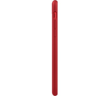 Spigen Silicone Fit (iPhone SE (2022 / 2020)) Rood