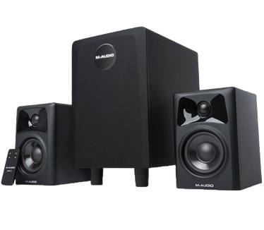 M-Audio AV32 Actieve studio monitor (Set van 3) (Zwart)