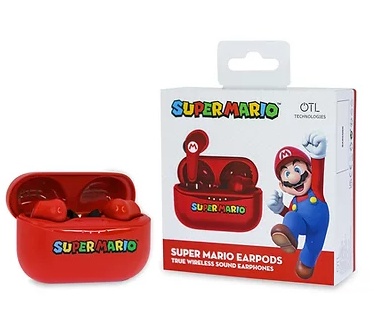 OTL Technologies Nintendo Super Mario RED TWS Earpods