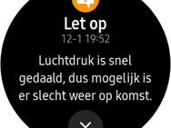 Luchtdruk Tizen