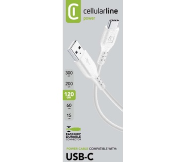 Cellular Line USBDATACUSBA-CW Wit