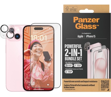 PanzerGlass B1136+2809 (Apple - iPhone 15)