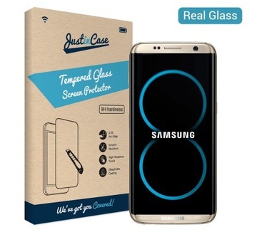 Just in Case Tempered Glass Samsung Galaxy S8 - Arc Edge