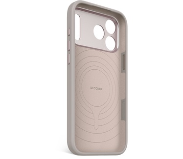 Decoded Silicone Backcover Apple iPhone 17 Pro Max Soft Taupe