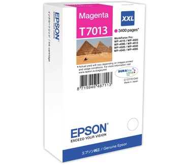 Epson WP4000/4500 Series Ink Cartridge XXL Magenta 3.4k