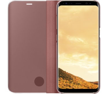 Samsung Galaxy S8 Clear View Cover (Galaxy S8) Roze