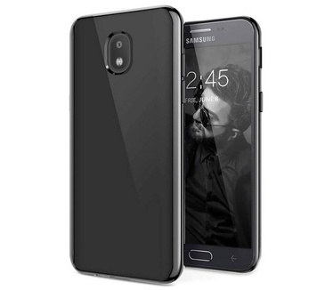 Samsung Galaxy J7 2018 siliconen (gel) achterkant hoesje - Zwart (Galaxy J7 2018) Zwart