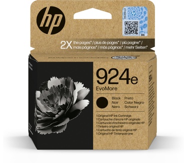 HP 924e EvoMore originele zwarte inktcartridge