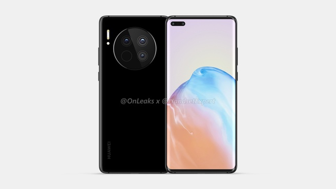 Huawei Mate 40-renders van OnLeaks en Handset Expert