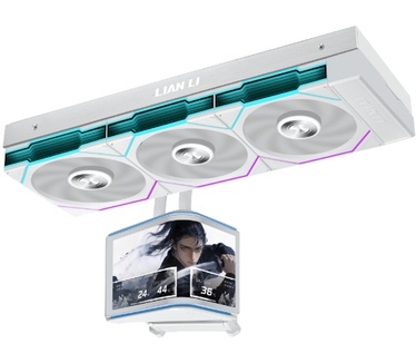 Lian Li HydroShift II OLED Curved 360 TL White
