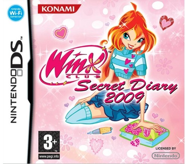 Winx Club, Secret Diary 2009  NDS, Nintendo DS